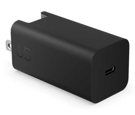 HP Charger 65W Gallium Nitride Wall, USB Type-C, Dimensiuni: 65 x 32 x 32 mm. Greutate: 115g