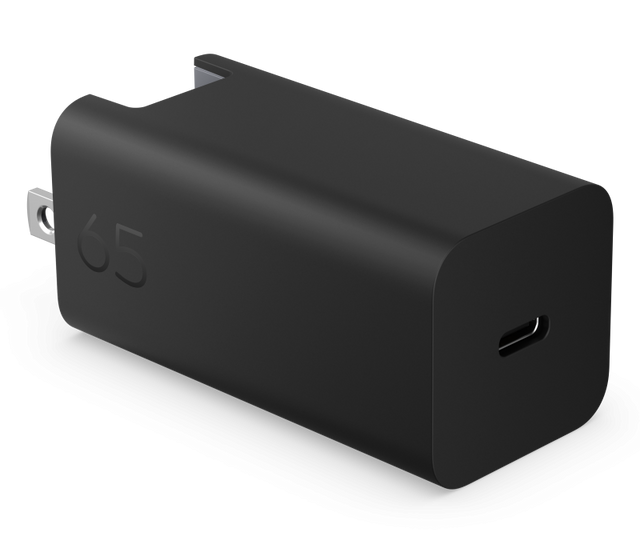 HP Charger 65W Gallium Nitride Wall, USB Type-C, Dimensiuni: 65 x 32 x 32 mm. Greutate: 115g