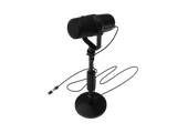 Microfon Genesis Radium 750D Studio USB/XLR stand, tip microfon cardioid, unidirectional, sensivitate microfon -54 dB, impendanta 600 Ohm, lungime cablu 200cm, negru