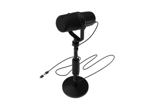 Microfon Genesis Radium 750D Studio USB/XLR stand, tip microfon cardioid, unidirectional, sensivitate microfon -54 dB, impendanta 600 Ohm, lungime cablu 200cm, negru