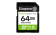 Card de Memorie SDXC Kingston, 64GB,Canvas Select Plus