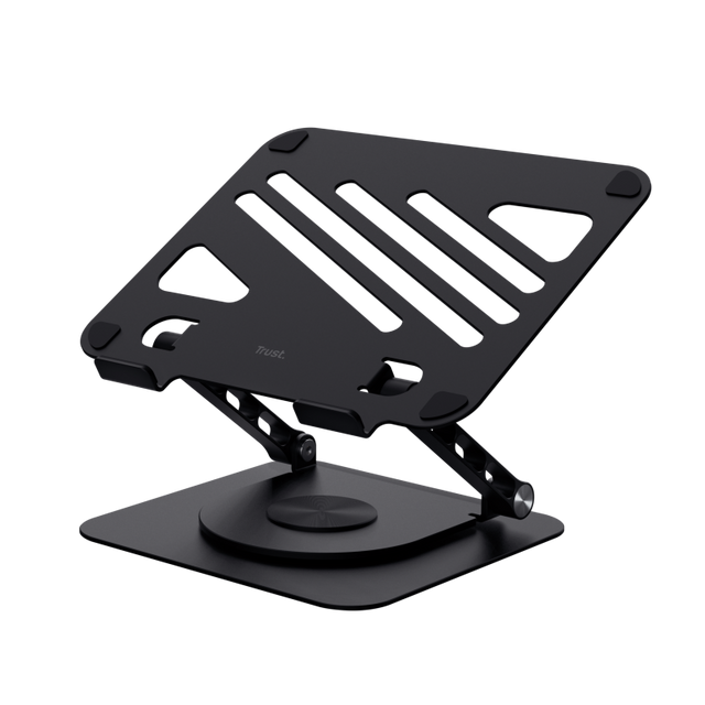 Stand  laptop Trust Zeff Metal, dimensiune maxima laptop 16 ", greutate maxima suportata 10kg, negru