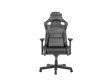 Scaun gaming Genesis Nitro 950, material piele ecologica, reglabil pe inaltime, greutate maxima suportata 150 kg, inaltime scaun reglabil 50 - 55 cm, spatar ajustabil 160°, dimensiuni roti 60mm,  echipat cu piston cu gaz clasa 4, manere 4D, negru
