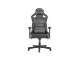 Scaun gaming Genesis Nitro 950, material piele ecologica, reglabil pe inaltime, greutate maxima suportata 150 kg, inaltime scaun reglabil 50 - 55 cm, spatar ajustabil 160°, dimensiuni roti 60mm,  echipat cu piston cu gaz clasa 4, manere 4D, negru