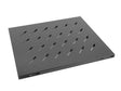 Poliță fixă 19" 1U / 465x515 mm,  max. 120 kg, negru