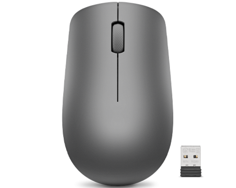 Mouse Wireless LENOVO 530, 1200 DPI, Gri