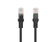 Patch cord Cat.5e UTP 20 m negru, Fluke Passed