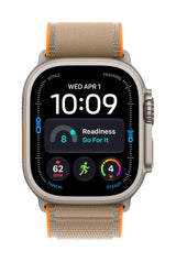 Apple Watch Ultra 4 GPS + Cellular 49mm Natural Titanium Case with Sand Trail Loop - M/L