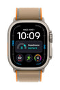 Apple Watch Ultra 4 GPS + Cellular 49mm Natural Titanium Case with Sand Trail Loop - M/L