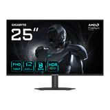 Monitor SS IPS LED GIGABYTE 24.5" G25F2A, Full HD 1920 x 1080, HDMI, DisplayPort, Boxe, Pivot Negru