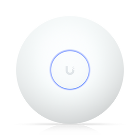Acces point Ubiquiti U7-LR Wifi 7, 1 x RJ-45 port, 7300 Mbit/s, tensiune DC 42.5 - 57 V, alb