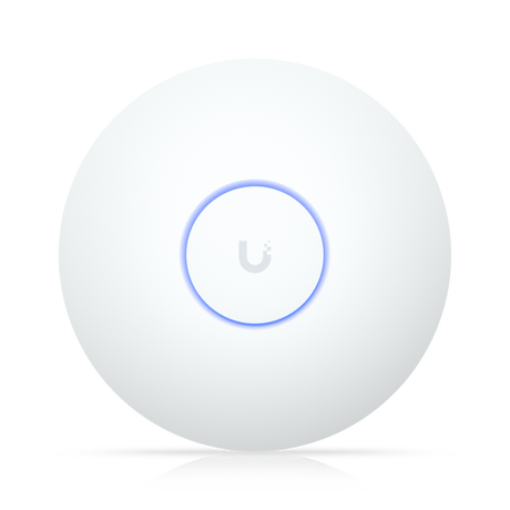 Acces point Ubiquiti U7-LR Wifi 7, 1 x RJ-45 port, 7300 Mbit/s, tensiune DC 42.5 - 57 V, alb