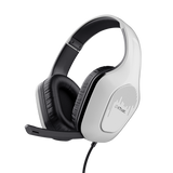 Casti gaming Trust GXT 415PS ZIROX, lungime cablu 120cm, frecventa raspuns 20 Hz, 20.000 Hz, interfata 3.5mm, sunet stereo, alb