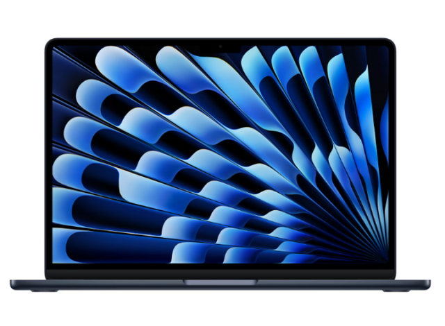 MacBook Air 13.6" Retina/Apple M4 (CPU 10-core, GPU 10-core, NeuralEngine 16-core)/24GB/1TB - Midnight - INT KB (2025) 35W  (cto from  MC6C4RO/A)