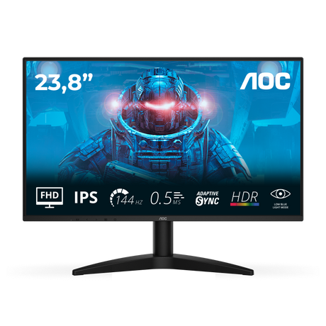 Monitor Gaming AOC 24B36X, 23.8", 1920 x 1080 pixeli, Black, 3 ani Garantie
