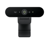 Camera Web Logitech BRIO 4K, rezolutie video 4K, USB-C, Graphite