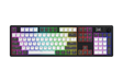 Tastatura Mecanica Gaming HATOR Skyfall Pro Wireless 100, RGB, Wireless, Alb-Negru
