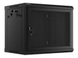 Dulap rack de perete 19", 9U, 600x450 mm, usa perforata, negru,