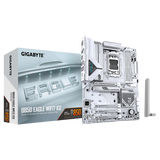 Placa de Baza GIGABYTE B850 EAGLE WIFI7 ICE AM5, 4x DDR5, 1x DP 1x HDMI, 1x PCIE 5.0 x16 1x PCIE 4.0 x16 2x PCIE 3.0 x16, 3x M.2, 4x SATA 6GB/s, ATX