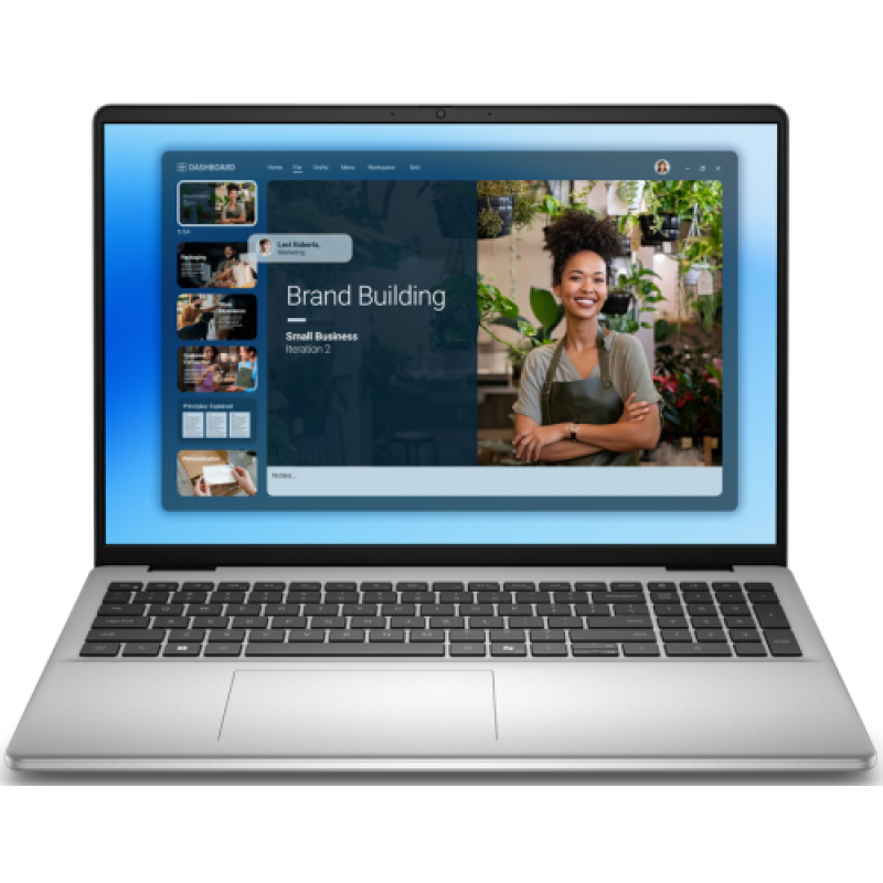 Laptop SMB Dell 16 DC16251, cu procesor Intel Core 7 150U, 16'' IPS, 32 GB DDR5, 1 TB, Intel Graphics, Windows 11 Pro, 3 ani Garantie