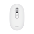 Mouse wireless Trust Seron Hyperscroll, 7 butoane, rezolutie maxima 3200 DPI, alb