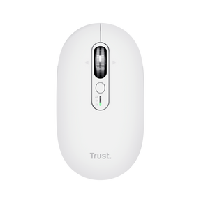Mouse wireless Trust Seron Hyperscroll, 7 butoane, rezolutie maxima 3200 DPI, alb