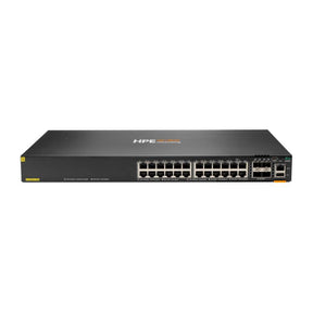 HPE Aruba Networking CX 6200F 24G Class4 PoE 4SFP+ 370W Switch