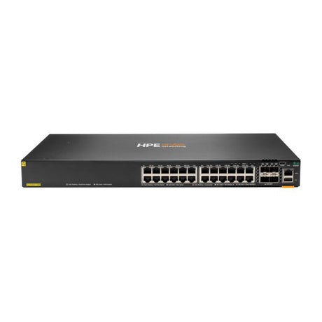 HPE Aruba Networking CX 6200F 24G Class4 PoE 4SFP+ 370W Switch