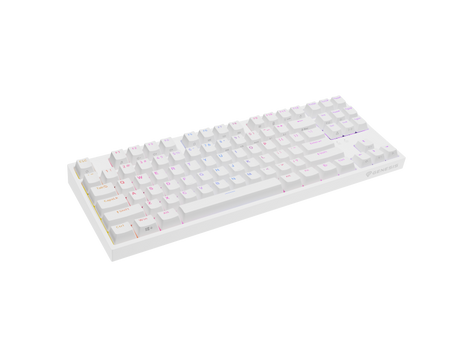 Tastatura Mecanica Gaming GENESIS Thor 404 TKL, RGB, USB, Alb