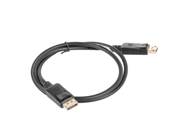 Cablu DisplayPort M/M 19 pini v1.2 1 m 4K negru