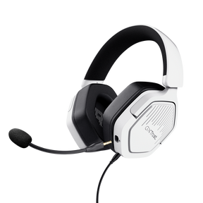 Casti cu fir multiplatforma Trust GXT492 Carus, cu microfon, tip conector 3.5mm, frecventa raspuns 20 Hz - 20.000 Hz, lungime cablu 120cm, alb