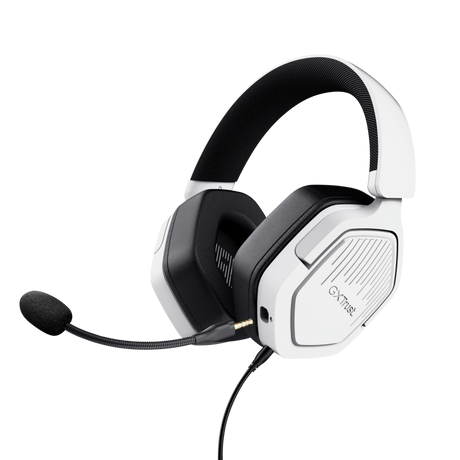 Casti cu fir multiplatforma Trust GXT492 Carus, cu microfon, tip conector 3.5mm, frecventa raspuns 20 Hz - 20.000 Hz, lungime cablu 120cm, alb