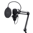 Microfon Trust GXT 270 Emita II+ cu brat, negru