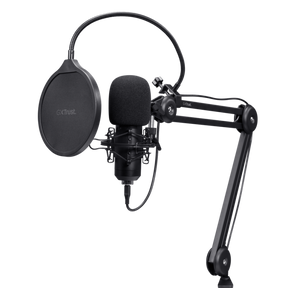 Microfon Trust GXT 270 Emita II+ cu brat, negru