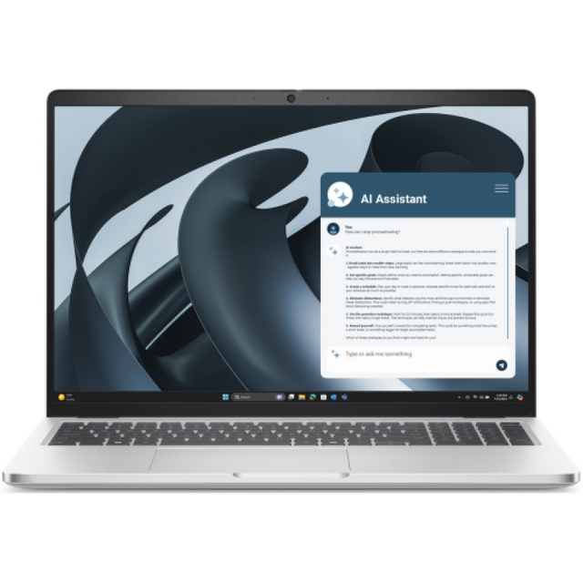 Laptop Business Dell Pro 16 Plus (PB16255), cu procesor Ryzen AI 7 PRO 350, 16'' IPS, 32 GB LPDDR5x, 512 GB, AMD Radeon 860M, Windows 11 Pro, 3 ani Garantie