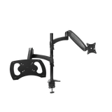 Brat monitor/laptop Trust Mara, greutate maxima suportata 16 kg, VESA 75x75mm, 100x100mm, dimensiune maxima laptop 32 "