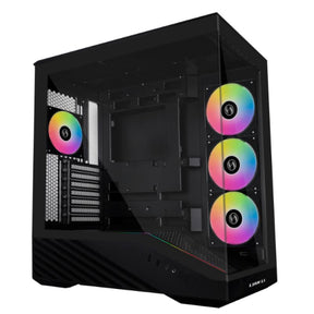 Carcasa LIAN LI Vector V100, RGB, Midi Tower, Black