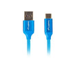 Cablu USB-C(M)  USB-A(M) 2.0 1,8 m albastru QC 3.0 Premium