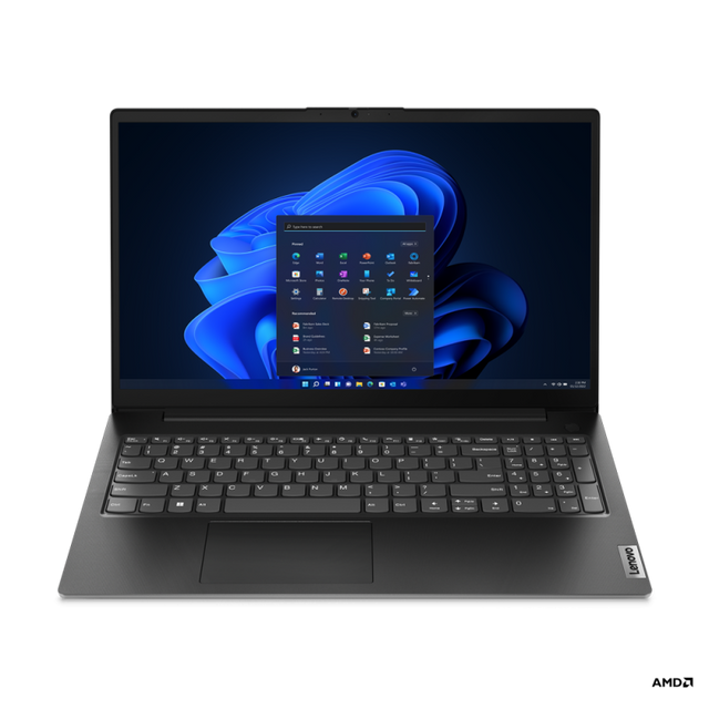 Notebook SMB Lenovo V15 G4 AMN, cu procesor AMD Ryzen 3 7320U, 15.6'' TN, 16 GB LPDDR5, 512 GB SSD, AMD Radeon 610M, Fr OS