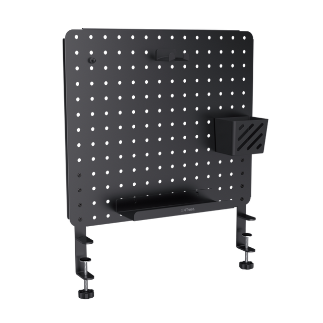 GXT 724 Vesto Metal Pegboard Desk, greutate 2600g, negru
