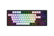 Tastatura Mecanica Gaming HATOR Skyfall 80 MAG ULTIMA 8K wireless, RGB, Wireless, negru