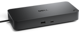 DELL PRO DOCK WD25TB5, Connectivity Technology: Wired, Device Supported: Notebook, Desktop PC, Cable Length: 83 cm, Features: Power Delivery Pass-through, LED Power Indicator, Indicator Light, Management Features: Intel AMT over Thunderbolt with select Intel vPro PCs, MAC Address Pass- through, PXE