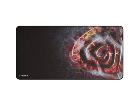 Mousepad Genesis Carbon 500 Maxi Lava G2, material cauciuc + material textil, dimensiuni 900 x 450 x 2.5 mm, multicolor