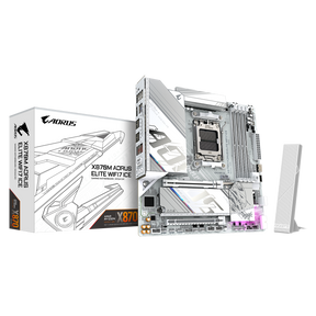 Placa de baza Gigabyte X870M AORUS ELITE WIFI7 ICE, Socket AM5, DDR5, Micro-ATX