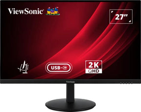 Monitor Consumer ViewSonic VG2709-2K-MHDU-2, 27", 2560 x 1440 pixeli, Black, 3 ani Garantie