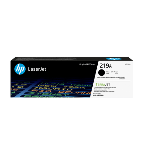 Toner HP W2190A  black,1.3 k, nr 219A,HP LaserJet Pro 3201,3204, 3288, 3302