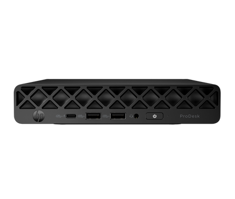 Desktop Business HP ProDesk 4 Mini G1i AI cu procesor Intel Core Ultra 5 225T pana la 4.9 GHz, 16 GB DDR5, 512GB SSD, Intel Integrated Graphics, Windows 11 Pro, Black, 1 an garantie