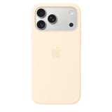iPhone 17 Pro Max Silicone Case with MagSafe – Vanilla