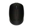 Mouse wireless Logitech B170, optic, interfata USB, rezolutie 1000 DPI, numar butoane 2/1, negru