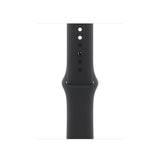 Apple Watch 42mm Sport Band:  Black Sport Band - S/M